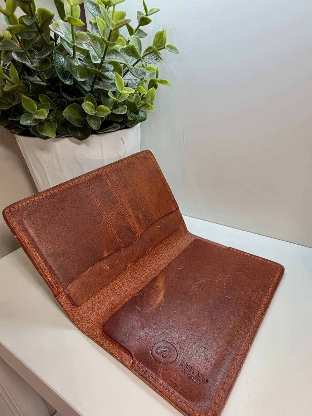 Ashland English Dublin Leather Wallet/Passport Holder—Limited Edition Release